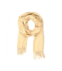 Soft large shawl with tassels uniform classic