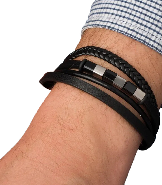 Men's bracelets perfect for a gift braided