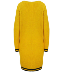 KLASYCZNY miękki DŁUGI kardigan sweter