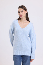 Warm, fashionable, loose women's sweater MATYLDA