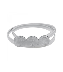 Women's belt with decorative buckle for dresses