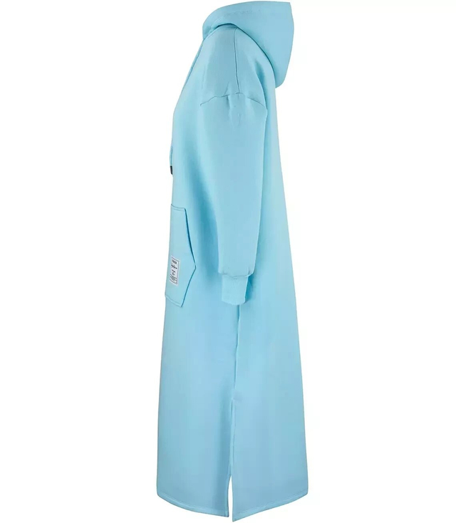 Long sweatshirt oversized tracksuit dress