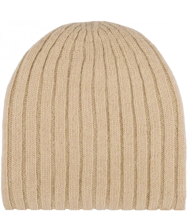 Warm ribbed beanie women's BEANIE winter autumn single color hat