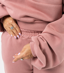 Warm thick tracksuit set sweatshirt + pants STELLA