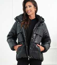 Women's insulated bomber jacket with quilting JAGNA
