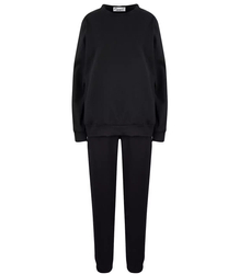 Komplet dresowy dres bluza + spodnie jednokolorowy Bawełna Ciepły