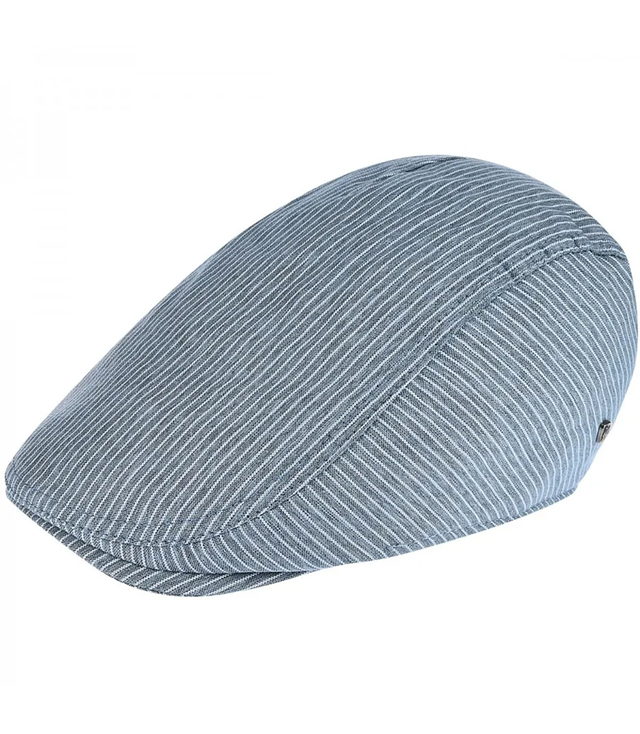 Stylish single-colored men's fine stripes helmet