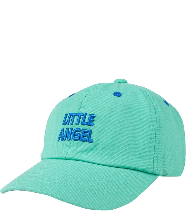 Children's baseball cap decorated with embroidery LITTLE ANGEL
