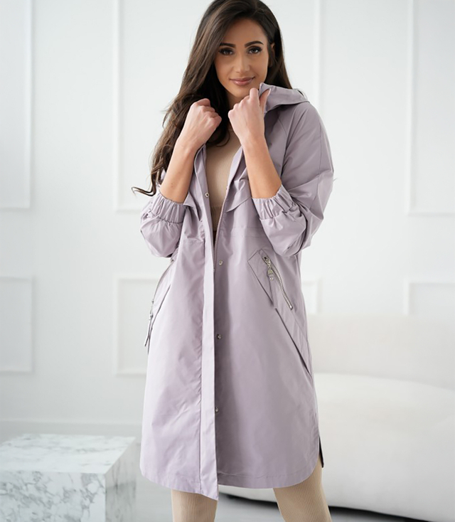 Women's trench coat transitional parka VICTORIA