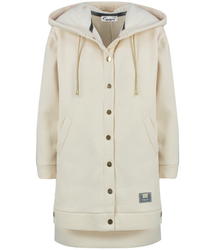 Thick sweatshirt parka coat Warm with hood JESSICA