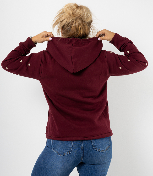 Cute hoodie kangaroo hoodie VALENTINE
