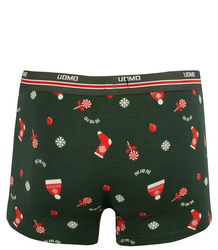 Men's Christmas boxers with Santa Claus gift