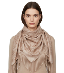 Fashionable women's tassel scarf women's elegant shawl