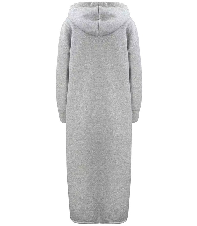 Long sweatshirt oversized tracksuit dress