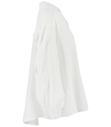 LAMBADA loose oversize short muslin shirt
