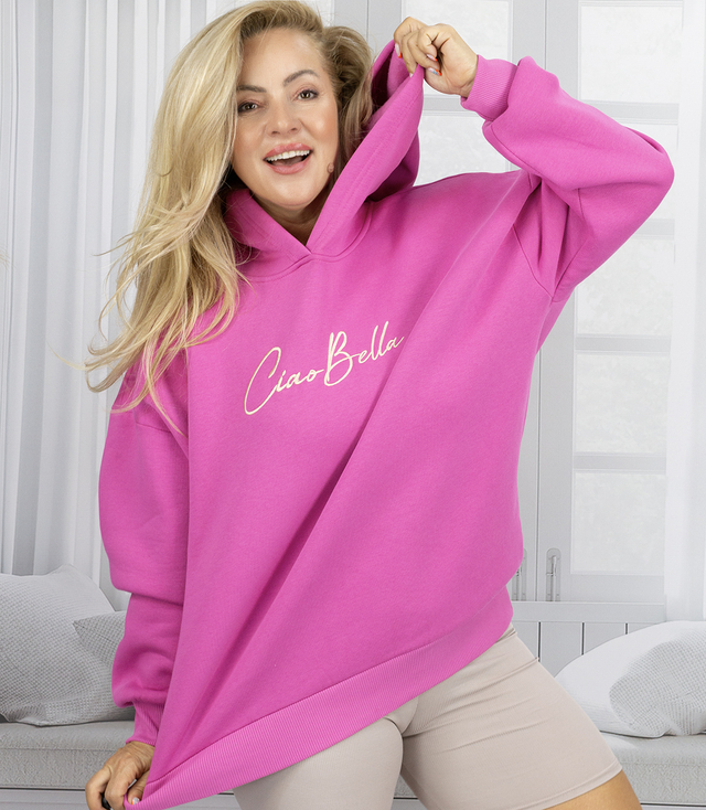 Women's warm hoodie CIAO BELLA