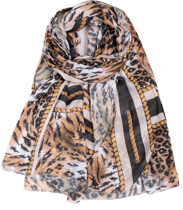 Stylish shawl scarf viscose patterned Elegant 180cmx90cm