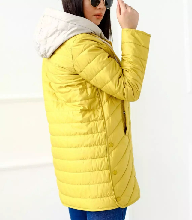 Women's transitional spring quilted jacket LAURA