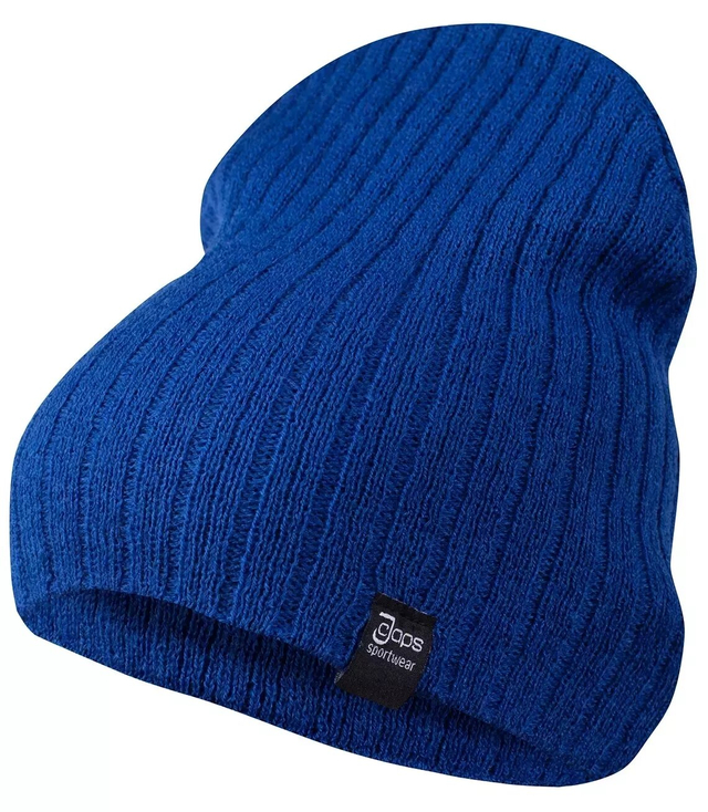 Dzianinowa czapka Beanie UNISEX w prążki