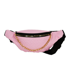 Stylish waist bag with a chain