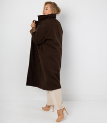 Women's long loose oversized coat CINDY