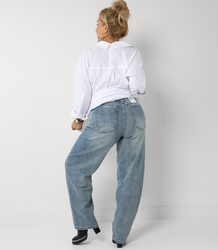 Jeansy damskie balloon barrel banana fit OLIVIA
