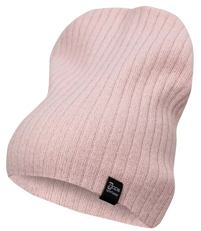 UNISEX ribbed knit beanie