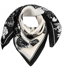 Stylish Elegant Scarf Mix of beautiful patterns 70x70 cm