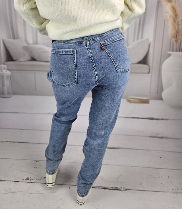 Women's denim pants Jeans classic light blue CALLIE