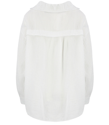 LAMBADA loose oversize short muslin shirt