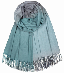 Cieniowany szal szalik chusta OMBRE