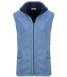 Women's short sleeveless fleece 2 colors