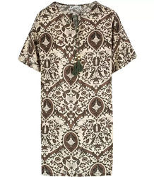 Summer dress loose tunic colorful patterns NINA