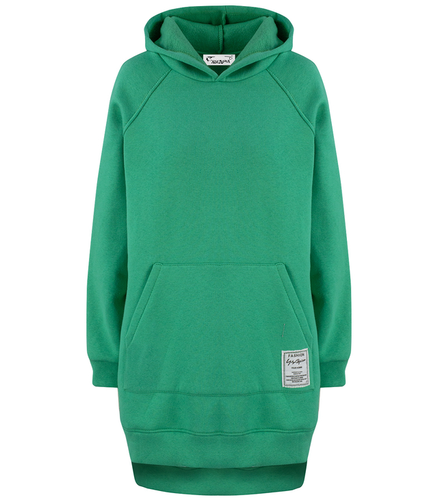 Warm oversized BASIC hoodie