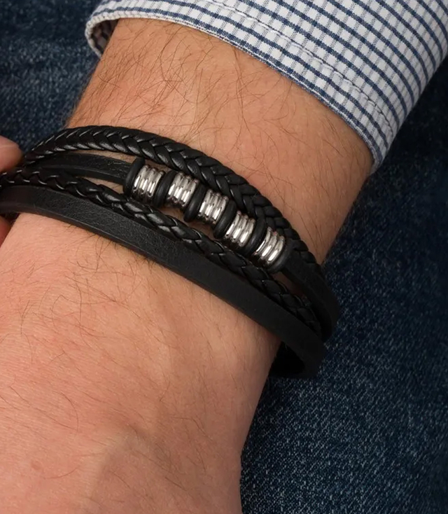 Men's bracelets perfect for a gift braided
