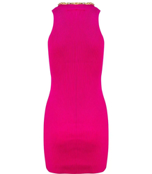 Matching elastic chain dress