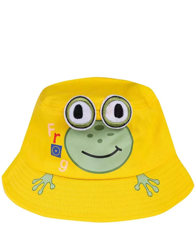 Children's hat BUCKET HAT frog