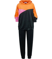 PLUS SIZE velor sports tracksuit set LARA