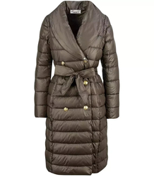 Quilted jacket coat sleeveless 4W1 FUR