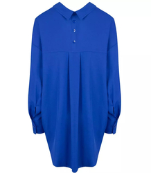BASIC Plus Size long loose tunic shirt