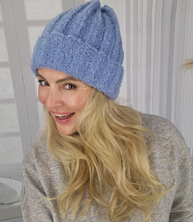 Stylowa damska czapka zimowa beanie