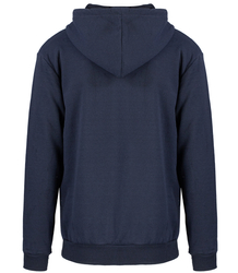 Men's warm sweatshirt with a hood, plain, one-color