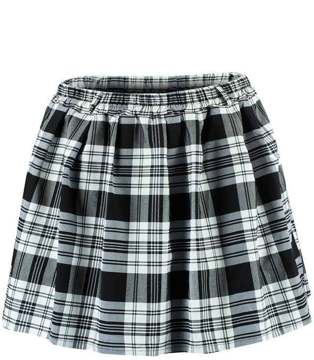 Women's shorts, checkered skirt and shorts plus szie IZA