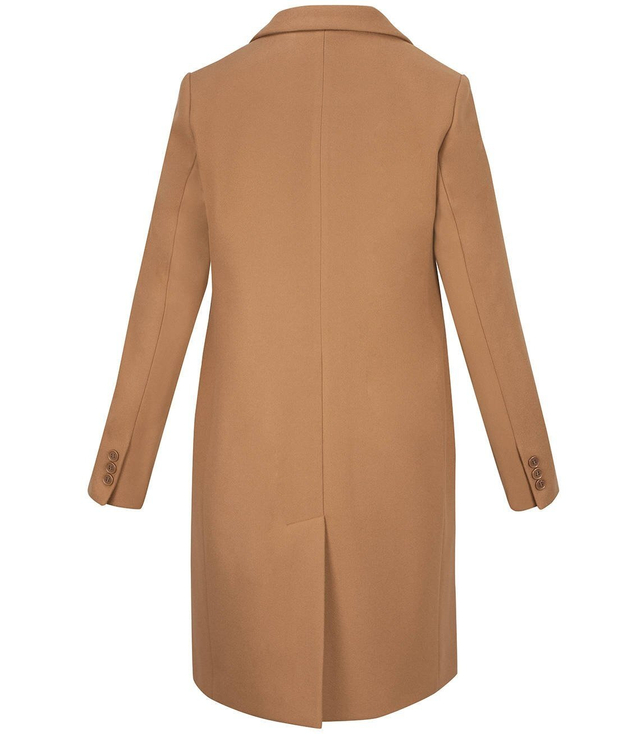 Klasyczny Elegancki PŁASZCZ jednorzędowy