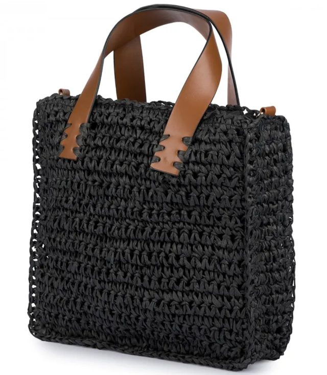 Summer bag shoulder shopper bag braided 