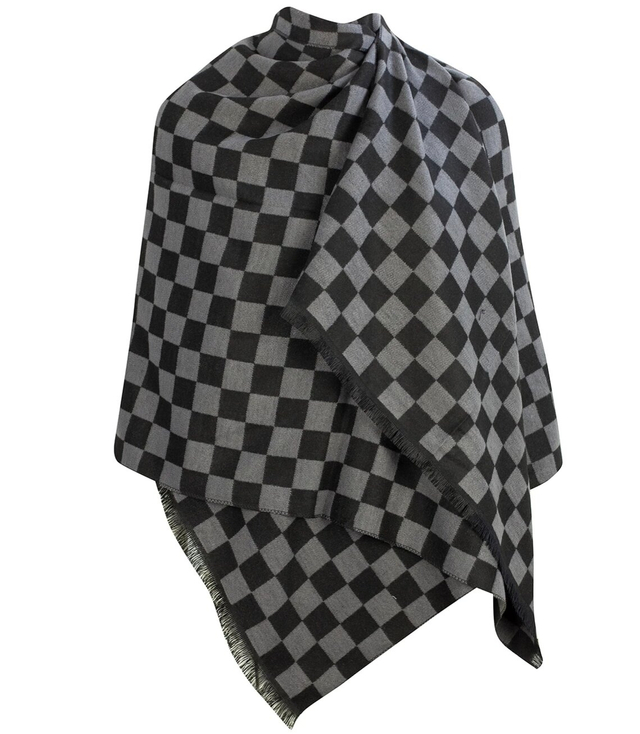 Fashionable shawl scarf plaid checkered plaid
