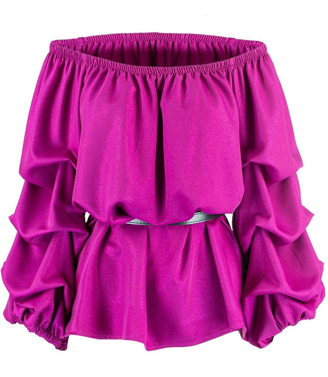 Spanish blouse with decorative puffed sleeves Beautiful KAJA