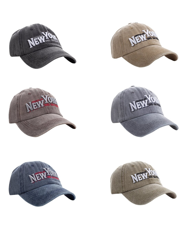 New York Vintage men's embroidered baseball cap