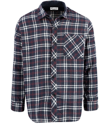 REGULAR FIT cotton check shirt for men