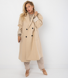 Women's long loose oversized coat CINDY